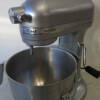 Kitchen Aid Heavy Duty Spiral Mixer, Model 5KSM7591 in Silver Metallic. Comes with Bowl & 3 x Attachments. - 2