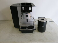 Jura X8 Bean to Cup Coffee Vending Machine, Type 739. Comes with Jura Cool Control Milk Fridge, Model 583 & 2 Power Supplies.