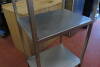 3 Tier Stainless Steel Shelving Unit, Size H193cm x W72cm xD54cm - 4