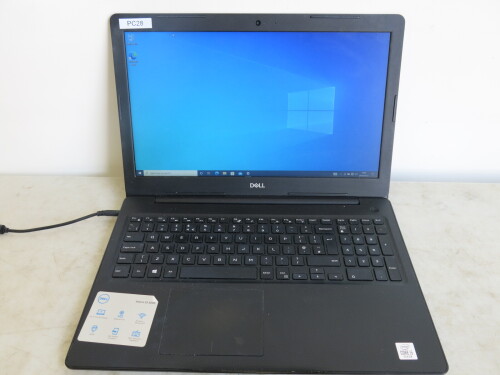 Dell Vostro 3590, 15.5" Laptop, Model P75F. Running Windows 10 Pro, Intel Core i5-10210U CPU @1.60Ghz, 8.00GB RAM, 237GB SSD. Comes with Power Supply & Targus Laptop Bag.