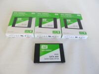 4 x Western Digital Green SATA 120GB SSD to Include 3 x Boxed/New.