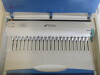 Rexel Manual Comb Binding Binder Machine, Model CB345. Comes with a Quantity of Combs (As Viewed/Pictured). - 2