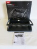 GBC Comb Bind 200 Comb Binding Machine. Comes in Original Box & Instructional Manual.