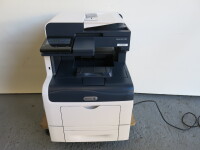 Xerox VersaLink Multifunction Color Printer, Model C405DN, S/N 3359075145, Dom 09/20. Meter/Count: Colour 951, Black 3153, Total 4104. Comes with 3 x Xerox Genuine Inks to Include: 1 x Yellow, 1 x Cyan, 1 x Magenta.