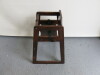 2 x Wooden Children's High Chairs, H78cm. - 4