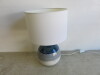 Martha Table Lamp with White Shade, Model JLSW1E5NN. - 3