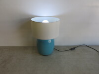 Habitat Table Lamp with White Shade, Model POPP.