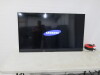 Samsung 58" TV, Model UE58H5200AK with TV Remote Control. Comes with Motorised Wall Mount, Model ECM544, 24DC. No remote or power supply.