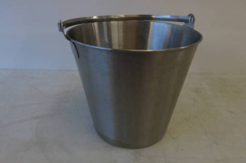 Stainless Steel Bucket, Diameter 30cm x H27cm