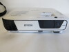 Epson LCD Projector, Model H719B. Comes with Remote, Power Supply & Carry Case. - 2