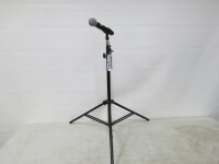 Shure Wireless Microphone, Model PG58. Comes with Tripod Mic Stand.