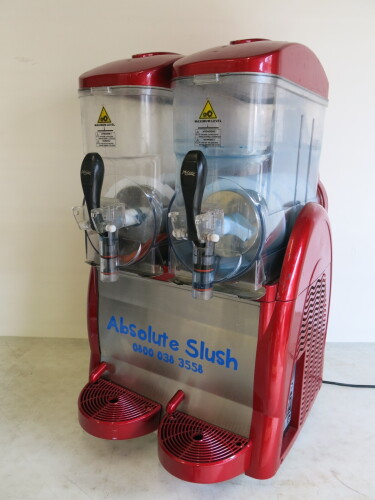 MyGranita 2 Bowl Slush Machine, Model MyGranita 2S, Capacity 24 Litres.