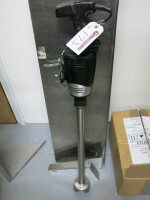 Waring Commercial Immersion Blender, Model WSBPPCK. NOTE: unable to power up for spares or repair.