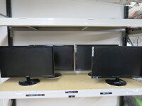 4 x 23" AOC LCD Monitor, Model E2343F. NOTE: requires 4 x 19v power supplies.