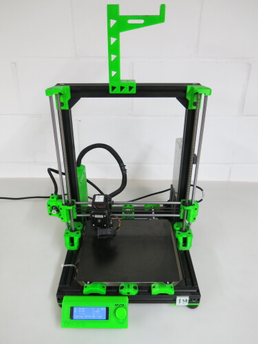 Zaribo MK3s 320 3D Printer with Bondtech Extruder.