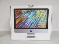 Apple 21.5 iMac, Model A2116, S/N H12CTJHNJWF1. Running MacOS Big Sur, 3.6GHz Quad Core, Intel Core i3, Memory 16GB, 250GB Flash Storage, Graphics Radeon Pro 555X 2GB. Comes in Original Box.