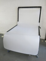 Adjustable Folding Photography Table with Backdrop.