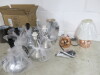 13 x Assorted Bedside Touch Lamps, 9 x Teardrop, 4 x Round in Assorted Styles & Colours, Some with Shades (As Pictured/Viewed). - 5