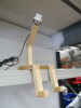 Large Wooden Man Shape Side Lamp (EU Plug). - 2