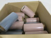 16 x Pink & Blue Material George Home Lamp Shades. Size 10" x 5".