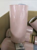 16 x Pink & Blue Material George Home Lamp Shades. Size 10" x 5". - 3