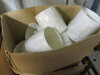 Approx 25 x White Lamp Shades. Size 16cm x 16cm. - 4