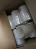 Approx 40 x White Lamp Shades. Size 19cm x 12cm. - 4