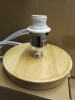 40 x Boxed/New 'The Coppa' Round Wooden Bedside Lamp (No Shade). Size W14cm. - 2