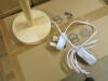 66 x Boxed/New 'Wooden Petiole' Round Wooden Bedside Lamp. Size H30 x W14cm. - 4