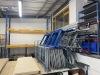 1 x Bay of Blue Lightweight Boltless Racking to 2 x Uprights, 2 x Wood Shelves with Beams & Crossbars. Size H186 x W200 x D60cm. - 2