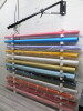 Quantity of Assorted Photographic Equipment to Include: 4 x Scissor Light Lifts with Rig, Manfrotto 098B Wall Boom, Tripod in Box, 3 x Rollers with Chain & Brackets and Approx 15 x Assorted Paper Backdrops. - 3