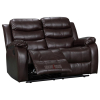 Roma 'Chicago' Brown Premium Aire Leather 2 Seater Recliner Sofa. Size H96 x W149 x D84cm. New/Ex Display, RRP &pound;699.00 - 5