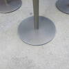 4 x Zinc Topped Cafe Tables on Pedrali Metal Bases. Size DIA 65cm x H76cm - 5