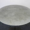 4 x Zinc Topped Cafe Tables on Pedrali Metal Bases. Size DIA 65cm x H76cm - 9