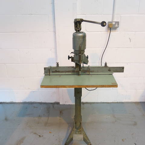 Kobold Pedestal Mounted Foot Operated Paper Drill, Type KOB 526