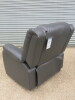 Roma 'Chicago' Grey Premium Aire Leather 1 Seater Recliner Chair. Size H96 x W102 x D84cm. Boxed/New, RRP &pound;520.00 - 4