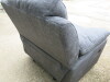 Set of 2 Caro 'Dakota' Charcoal Fabric Reclining Sofas to Include: 2 Seater, Size H96 x W150 x D85cm & Single Seater, Size H96 x W95 x D85cm. Boxed/New, RRP &pound;1220.00 - 8