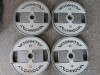 Set of 4 x 20kg Technogym Urethane Disc Weights.