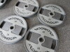 Set of 4 x 20kg Technogym Urethane Disc Weights. - 3