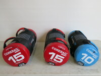 3 x Escape Corebags to Include: 1 x 10kg & 2 x 15kg.