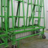 Hegla Type LI-49 Freefall Glass Rack, Capacity 3000kg, Year 2004, S/N 28636 2