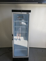 Tefcold Single Door Upright Drinks Refrigerator, Model FS1380B. Size H1184 x W60 x D60cm.