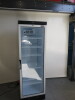 Tefcold Single Door Upright Drinks Refrigerator, Model FS1380B. Size H1184 x W60 x D60cm. - 2