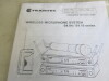 Trantec Wireless Receiver & Transmitter Headset with Manual & Leads. - 3