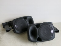 2 x Wharfedale Pro Titan 8 Speakers with Wall Mount Brackets.