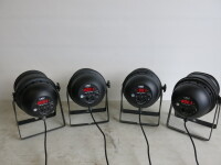 4 x ProLight LED DJ180, Stage Par 12 Quad Lights.
