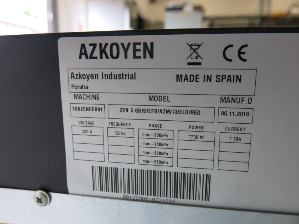 ake0211ページ Azkoyen Boxed/New Hot Drinks Vending Machine, Model ZEN 5 GB/B/EFB