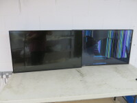 2 x Professional Display Panel 43&rdquo;, Model M43P4-B2. Full HD 1080P Monitors. LED Backlight Technology, 1920 x 1080, Portrait/Landscape, 24/7 Usage, RS-232, HDMI, VGA, BNC, USB, Narrow bezel, VESA 500&times;200, 240V. NOTE: damaged screen for spares & repair A/F