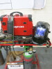 Snap-On Promig 160E Mig/Mag Inverter Welder on Sealey Mobile Workstation Trolley with 2 x Gas Bottles, Welding Mask & Quantity of Accessories (As Viewed). - 7