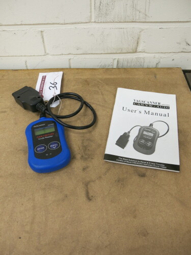 Vagscanner VAG305 CAN VW/Audi Code Reader with Manual.